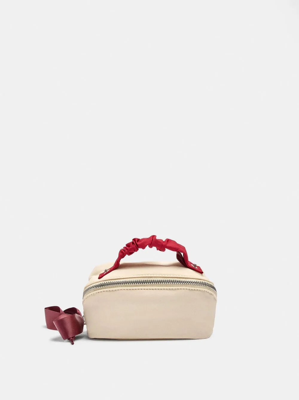 Plain nylon toiletry bag