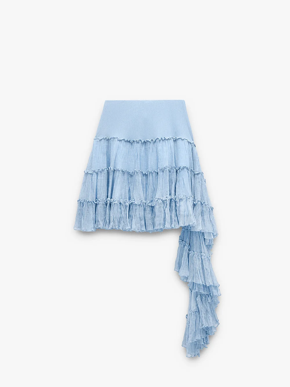 Short Skirt With Ruffles