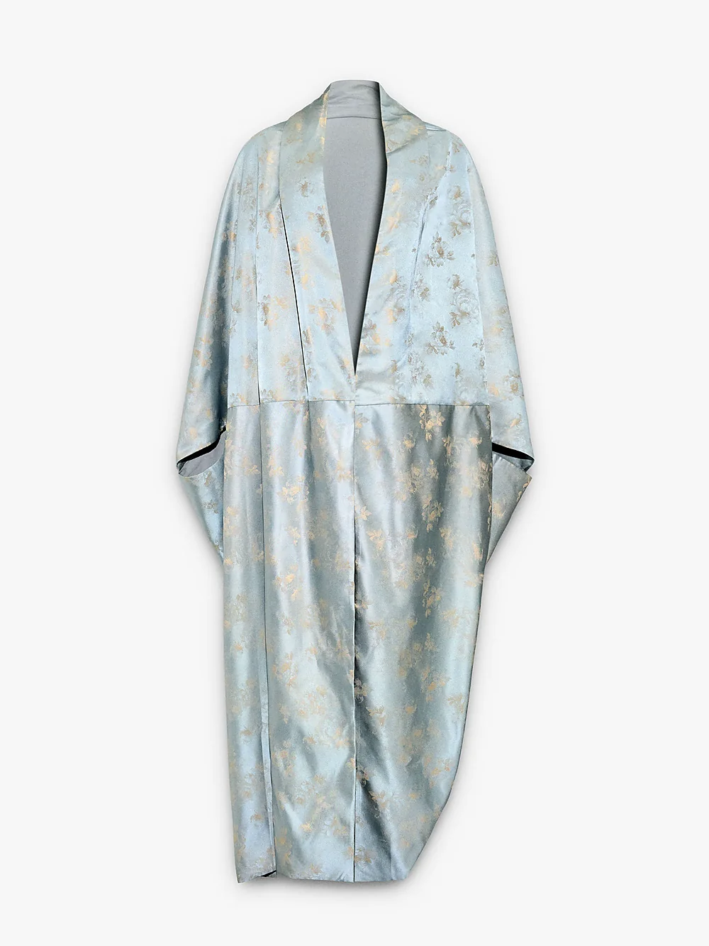 Long Satin Kimono