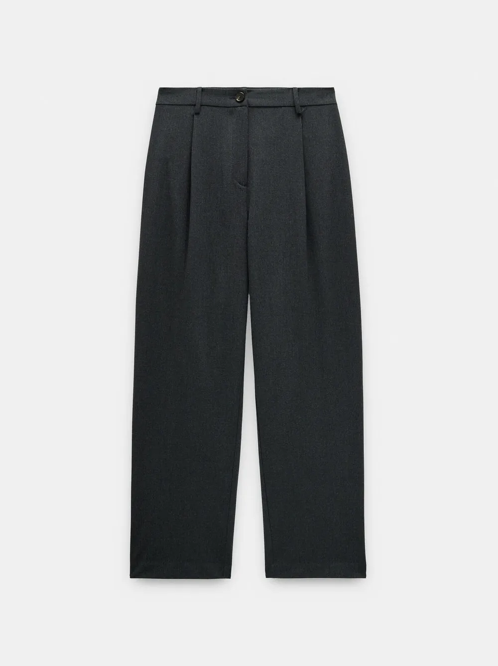 Flowy trousers with pleats