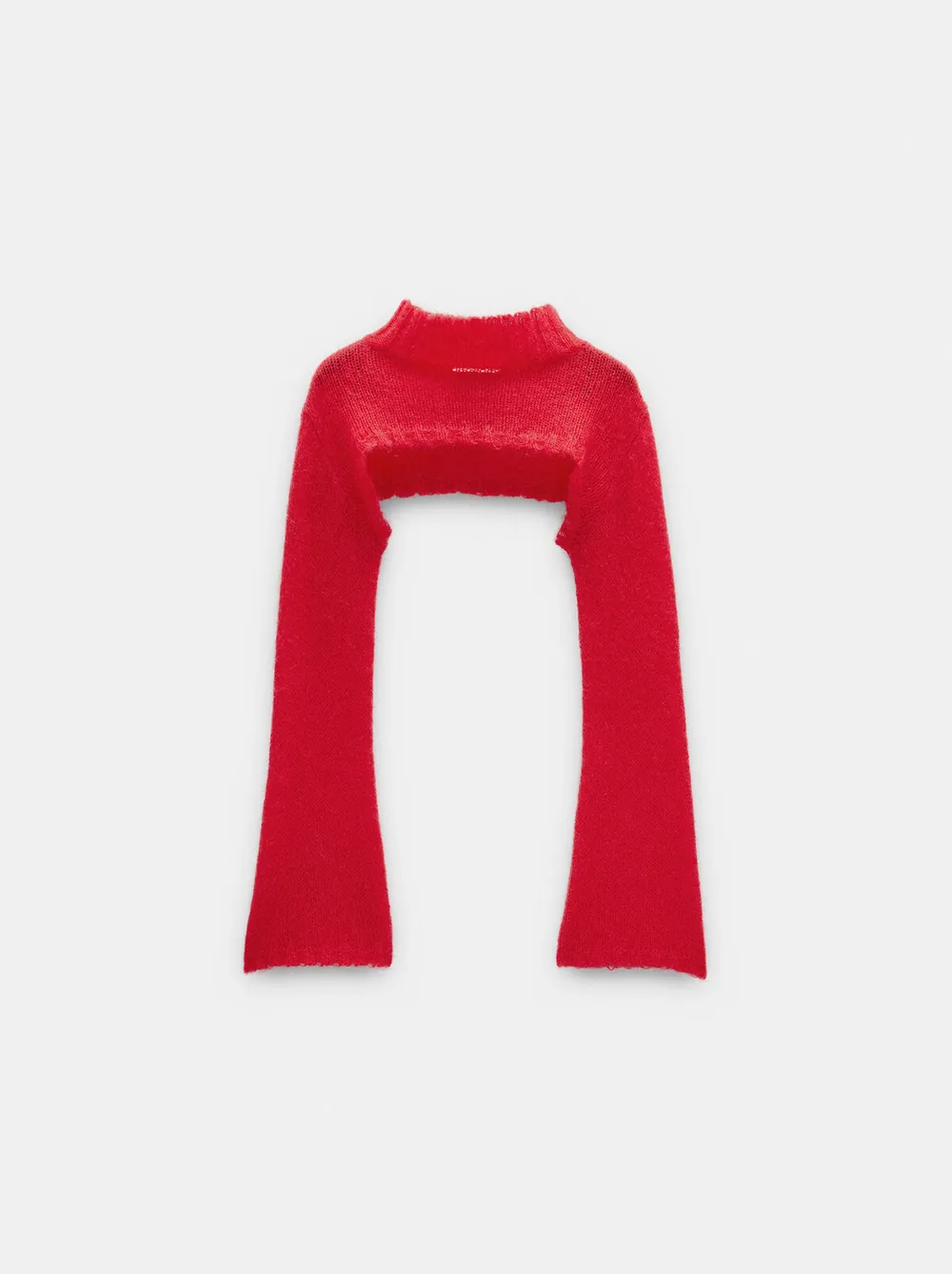 Cropped knit bolero