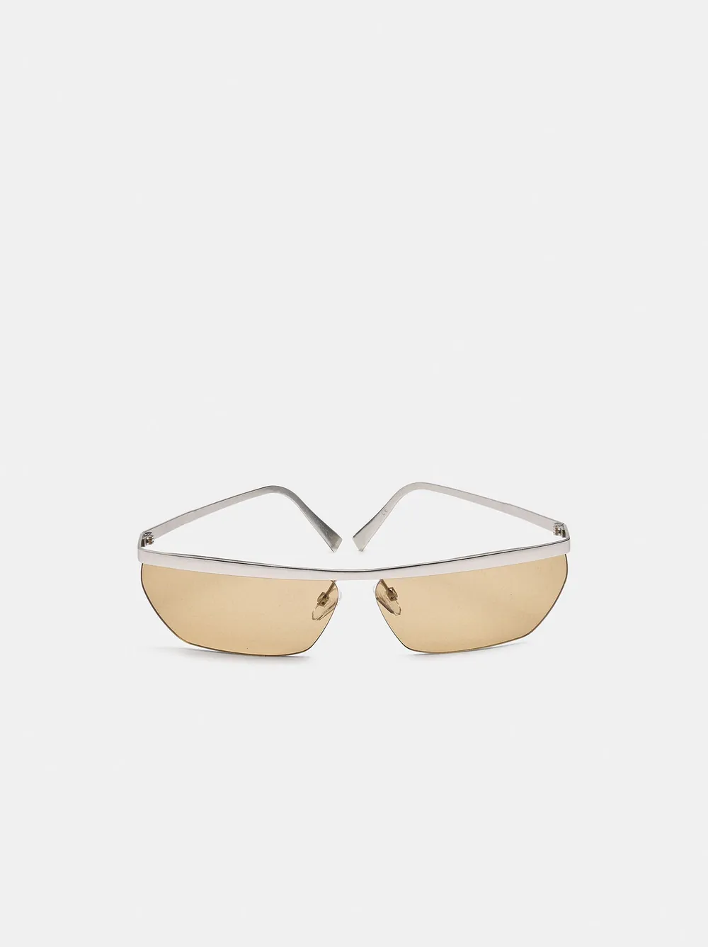 Translucent rectangular glasses