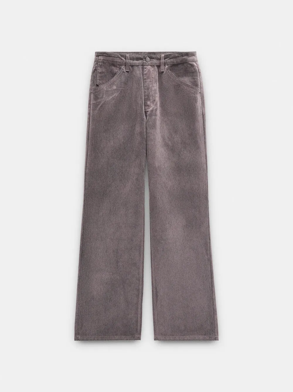 Vintage-effect jeans
