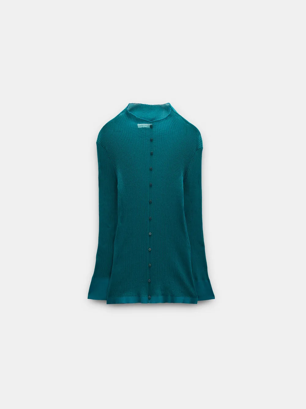 Sweater with ribbed knit