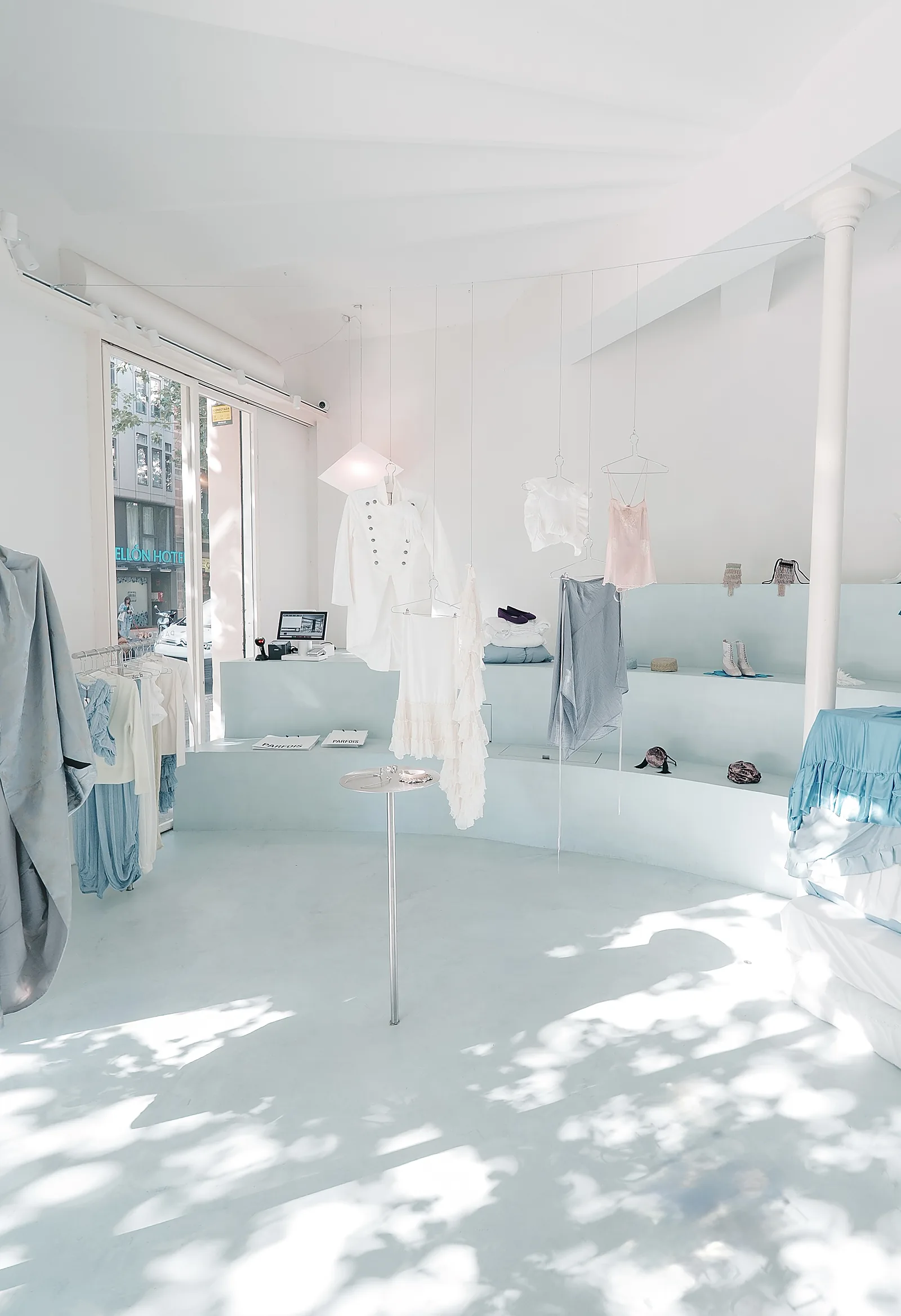 Inside the Barcelona pop-up, 01