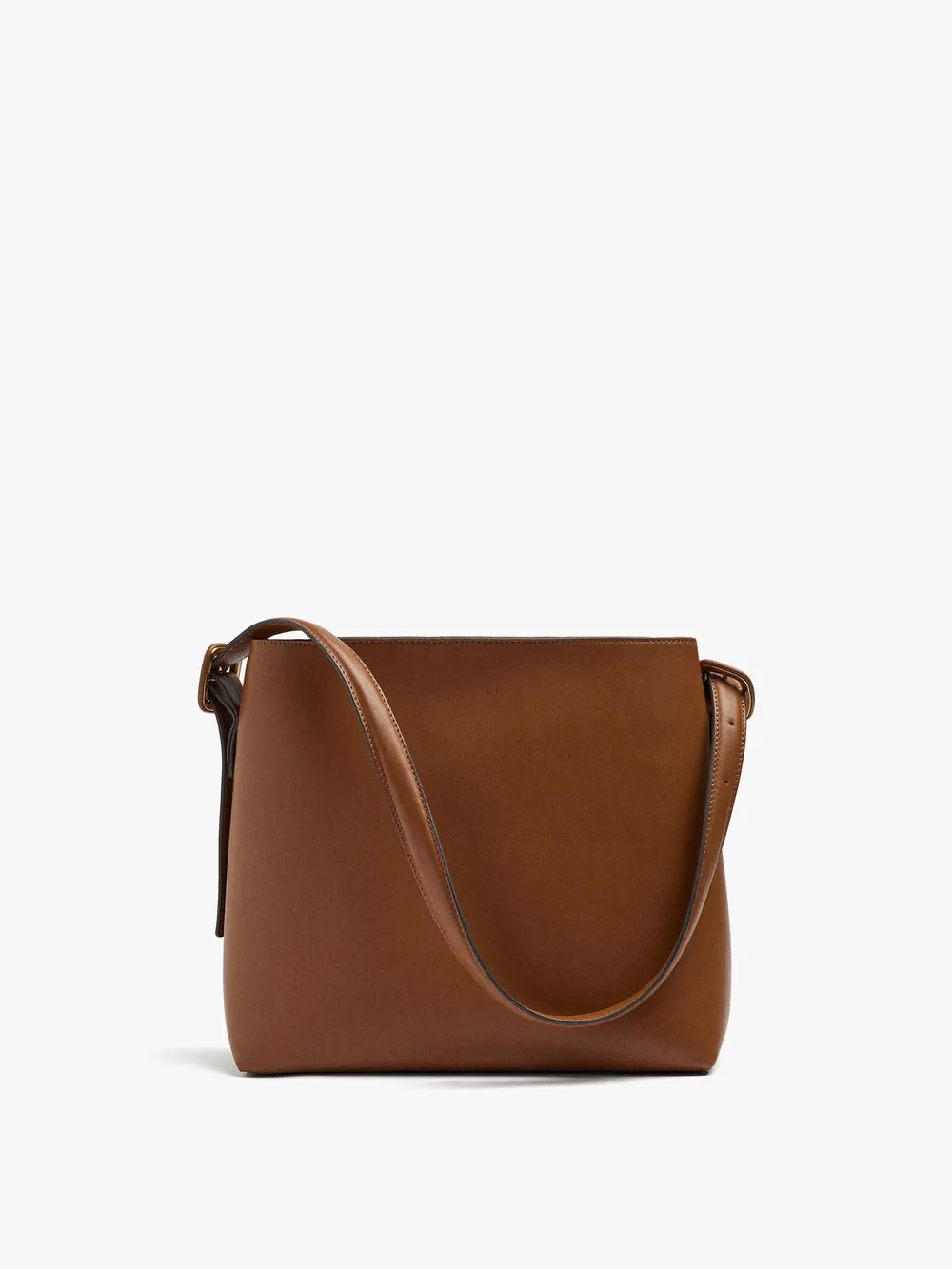Plain shoulder bag