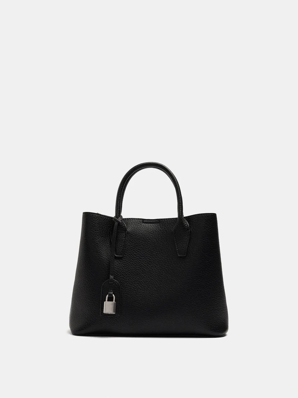 Tote bag with texture and hanging