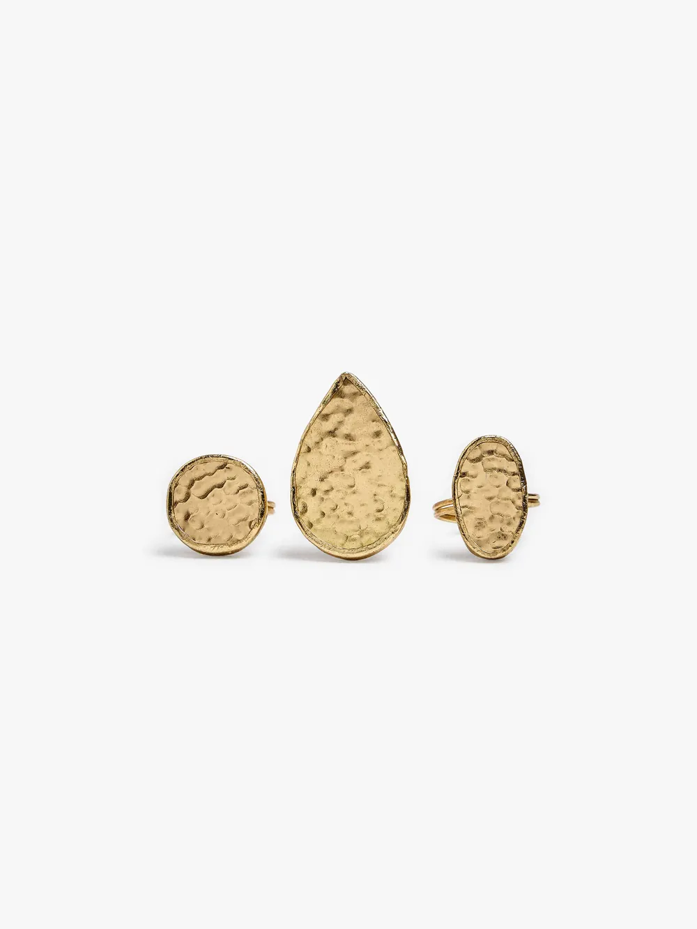 Set of rounded maxi rings