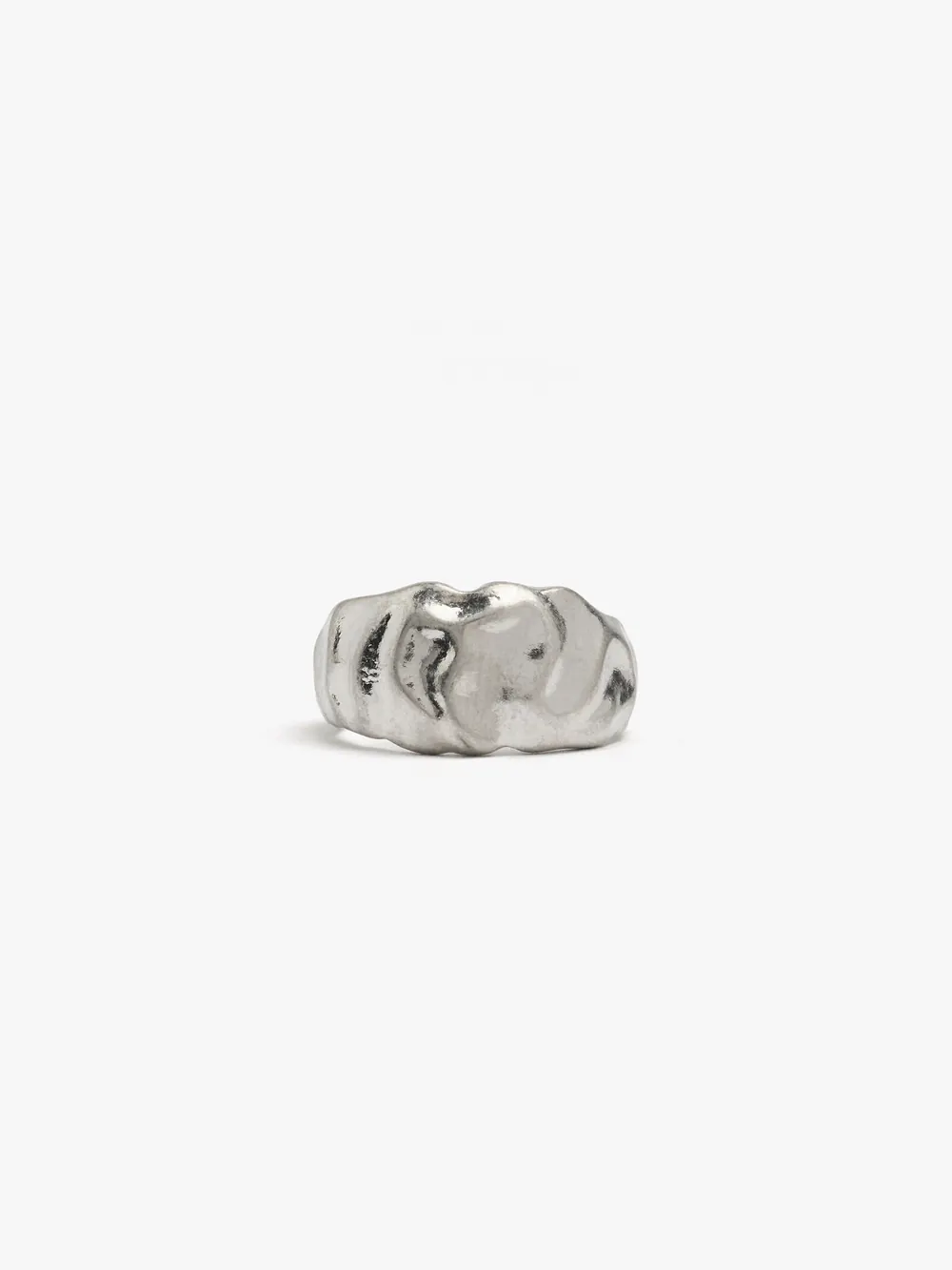 Wide irregular ring