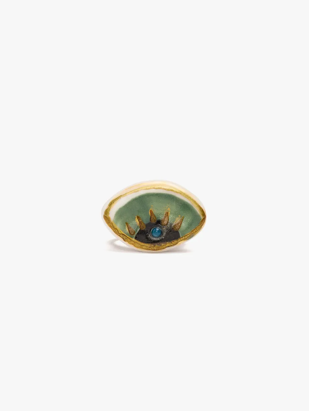 Ring eye with ceramic