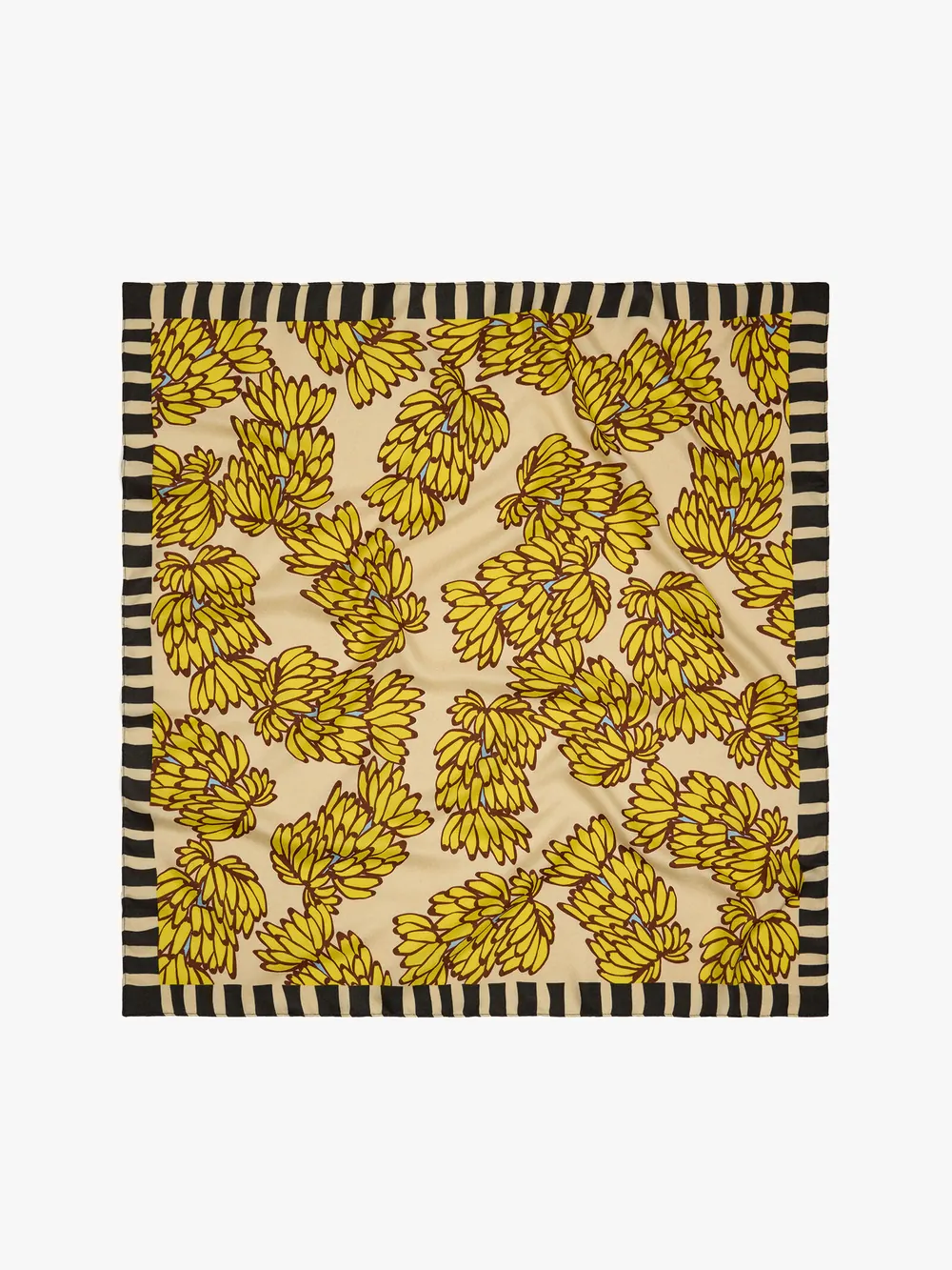Square printed scarf